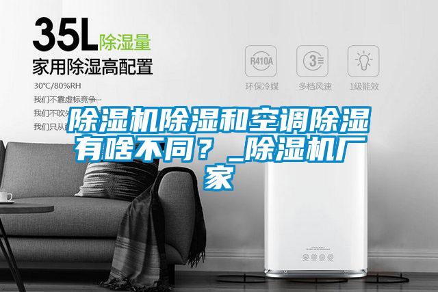 91视频链接下载除濕和空調除濕有啥不同？_91视频链接下载廠家