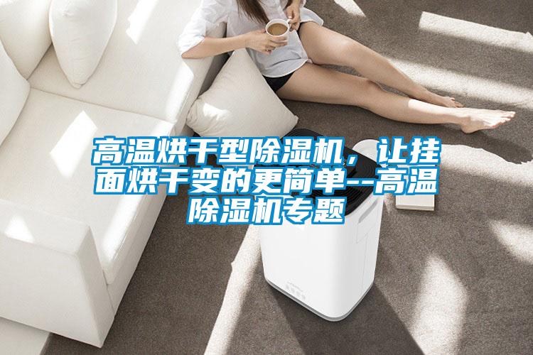 高溫烘幹型91视频链接下载，讓掛麵烘幹變的更簡單--高溫91视频链接下载專題