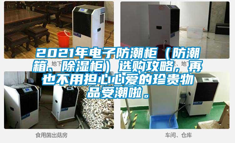 2021年電子防潮櫃（防潮箱、除濕櫃）選購攻略，再也不用擔心心愛的珍貴物品受潮啦。