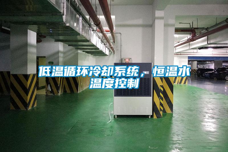低溫循環冷卻係統，恒溫水溫度控製