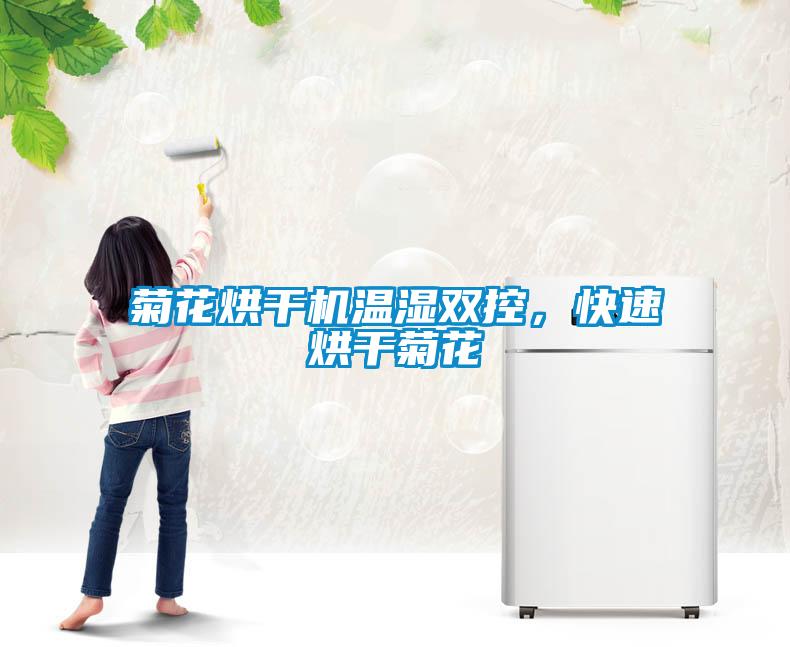 菊花烘幹機溫濕雙控，快速烘幹菊花