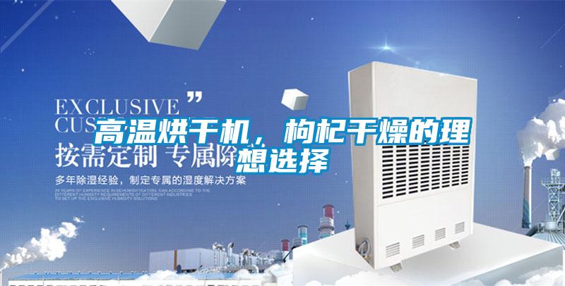 高溫烘幹機，枸杞幹燥的理想選擇