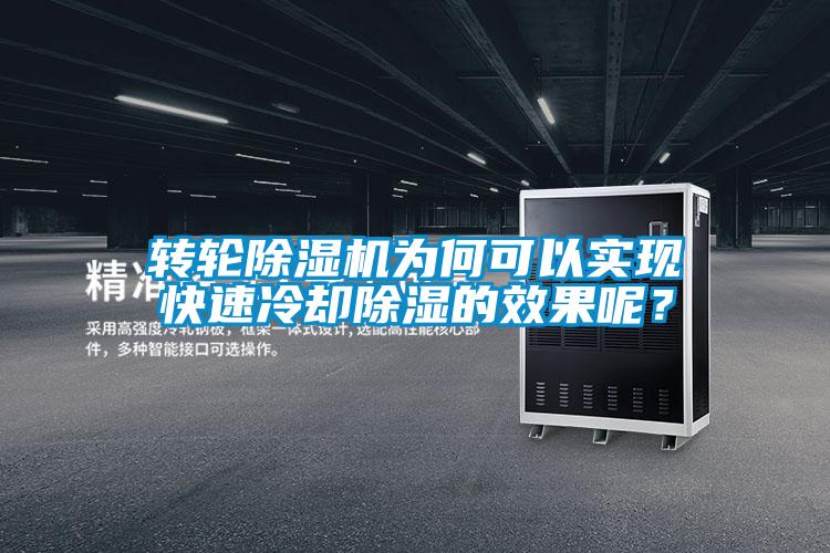 轉輪91视频链接下载為何可以實現快速冷卻除濕的效果呢？