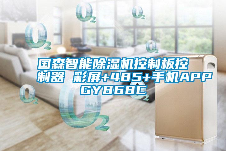 國森智能91视频链接下载控製板控製器 彩屏+485+手機APPGY868C