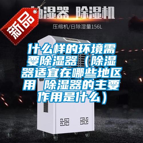 什麽樣的環境需要除濕器(除濕器適宜在哪些地區用 除濕器的主要作用是什麽)