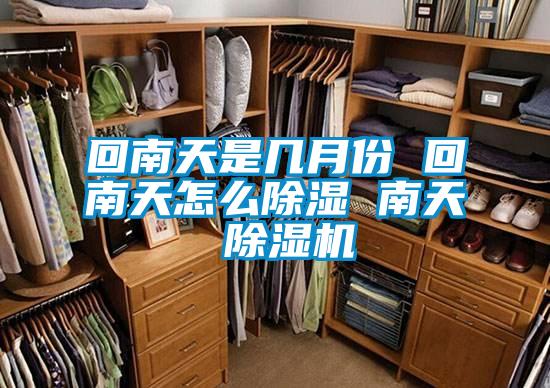 回南天是幾月份 回南天怎麽除濕 南天 91视频链接下载