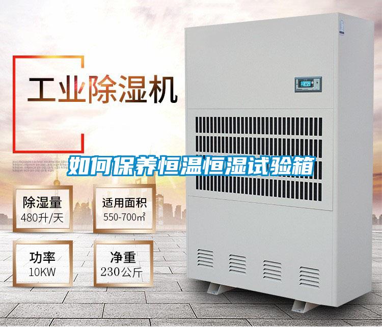 如何保養恒溫恒濕試驗箱