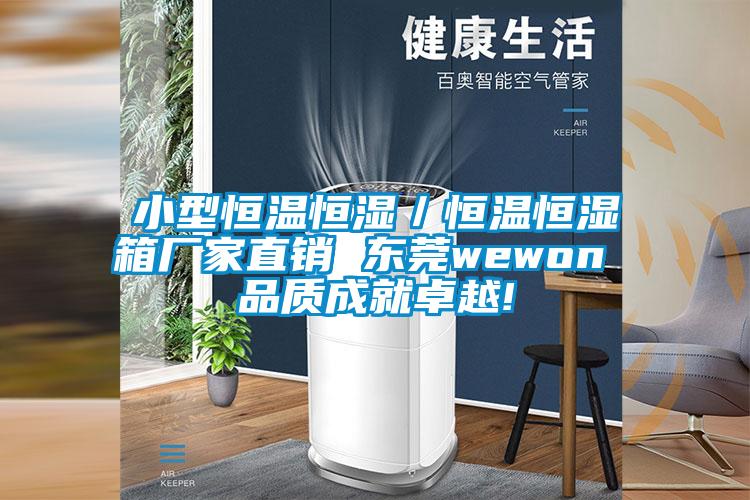 小型恒溫恒濕/恒溫恒濕箱廠家直銷 東莞wewon 品質成就卓越!