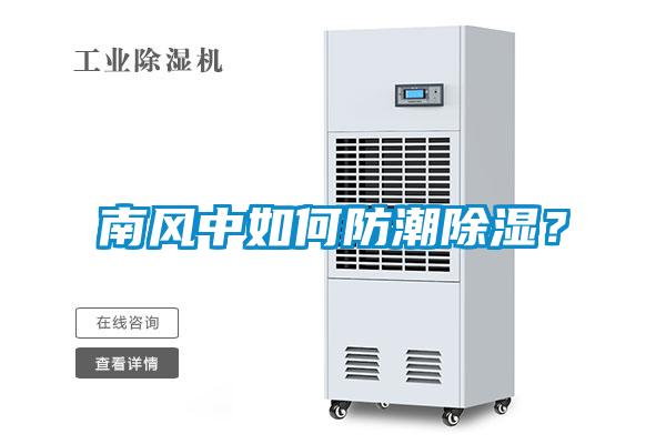 南風中如何防潮除濕？