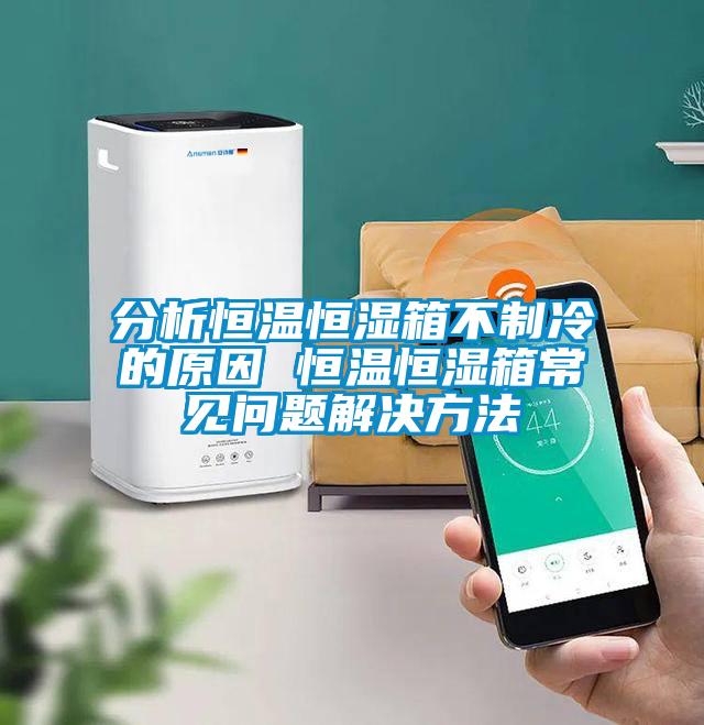 分析恒溫恒濕箱不製冷的原因 恒溫恒濕箱常見問題解決方法