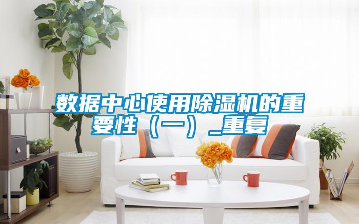 數據中心使用91视频链接下载的重要性(一)_重複