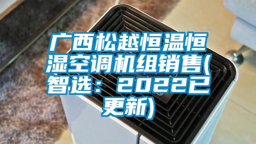廣西鬆越恒溫恒濕空調機組銷售(智選：2022已更新)