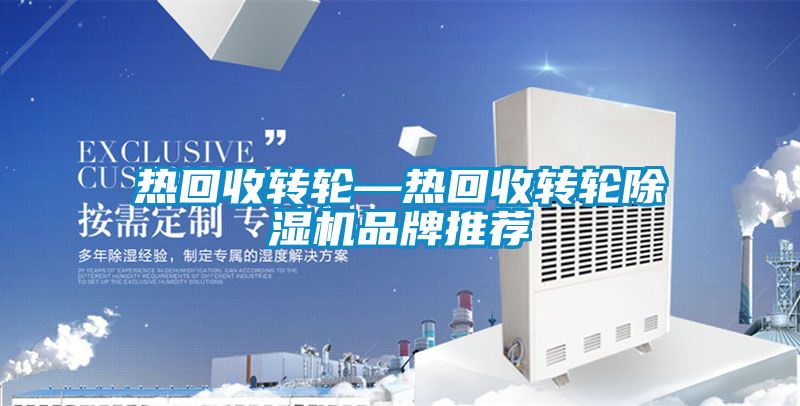 熱回收轉輪—熱回收轉輪91视频链接下载品牌推薦