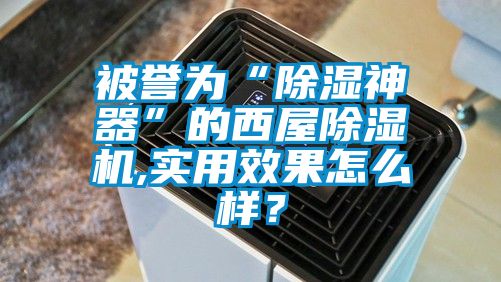 被譽為“除濕神器”的西屋91视频链接下载,實用效果怎麽樣？
